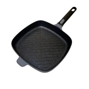 BergHOFF GEM 11" Square Grill Pan 28cm Removable Handle Nonstick Induction